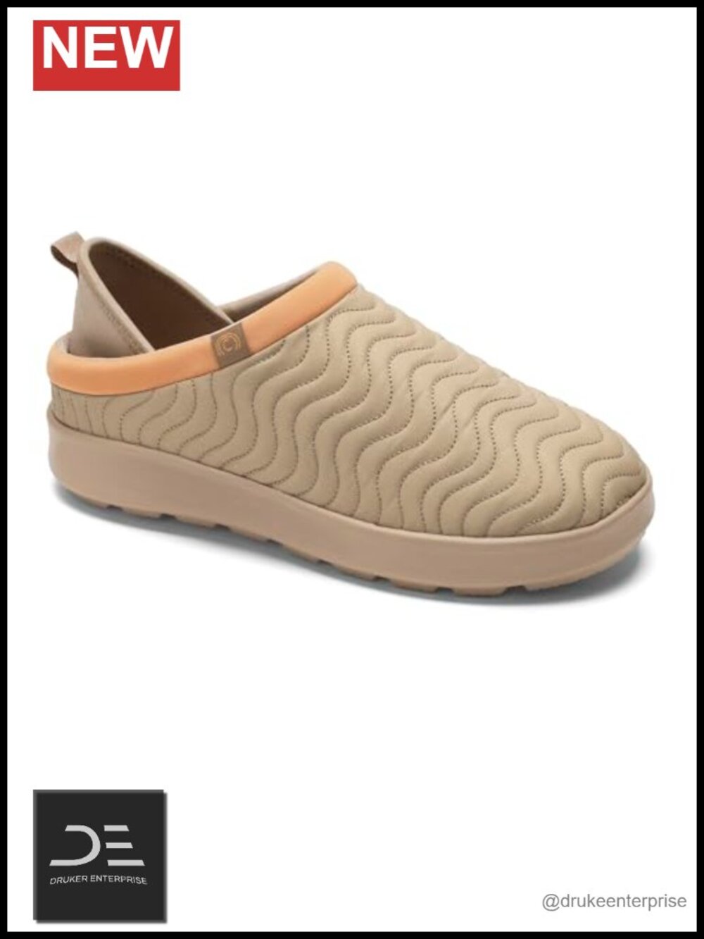 Women's Slip-On Shoes with Collapsible Heel - Lightweight Nylon - Cushioned